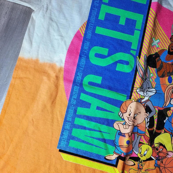 NWT Space Jam Boys Graphic T-Shirt Size Large - Picture 4 of 11